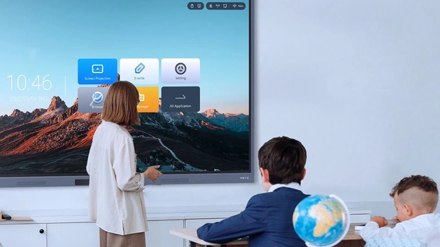 Monitor interaktywny METZ 86KD1 86" 4K DLED 8/128 + uchwyt ścienny - obrazek 2