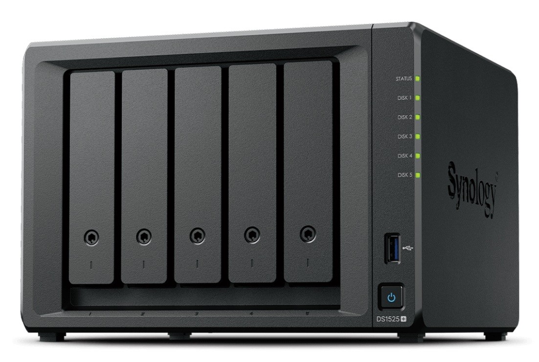 Sieciowy serwer plików NAS Synology DS1525+