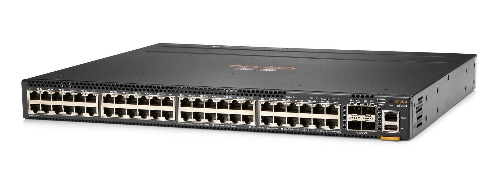 Switch Aruba 6100 48G Class4 PoE 4SFP+ 370W