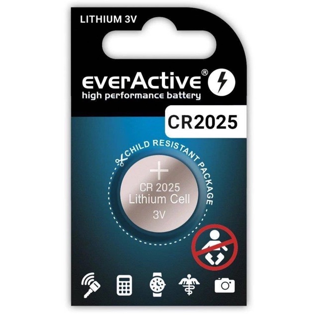 Bateria CR2025 1 szt. everActive