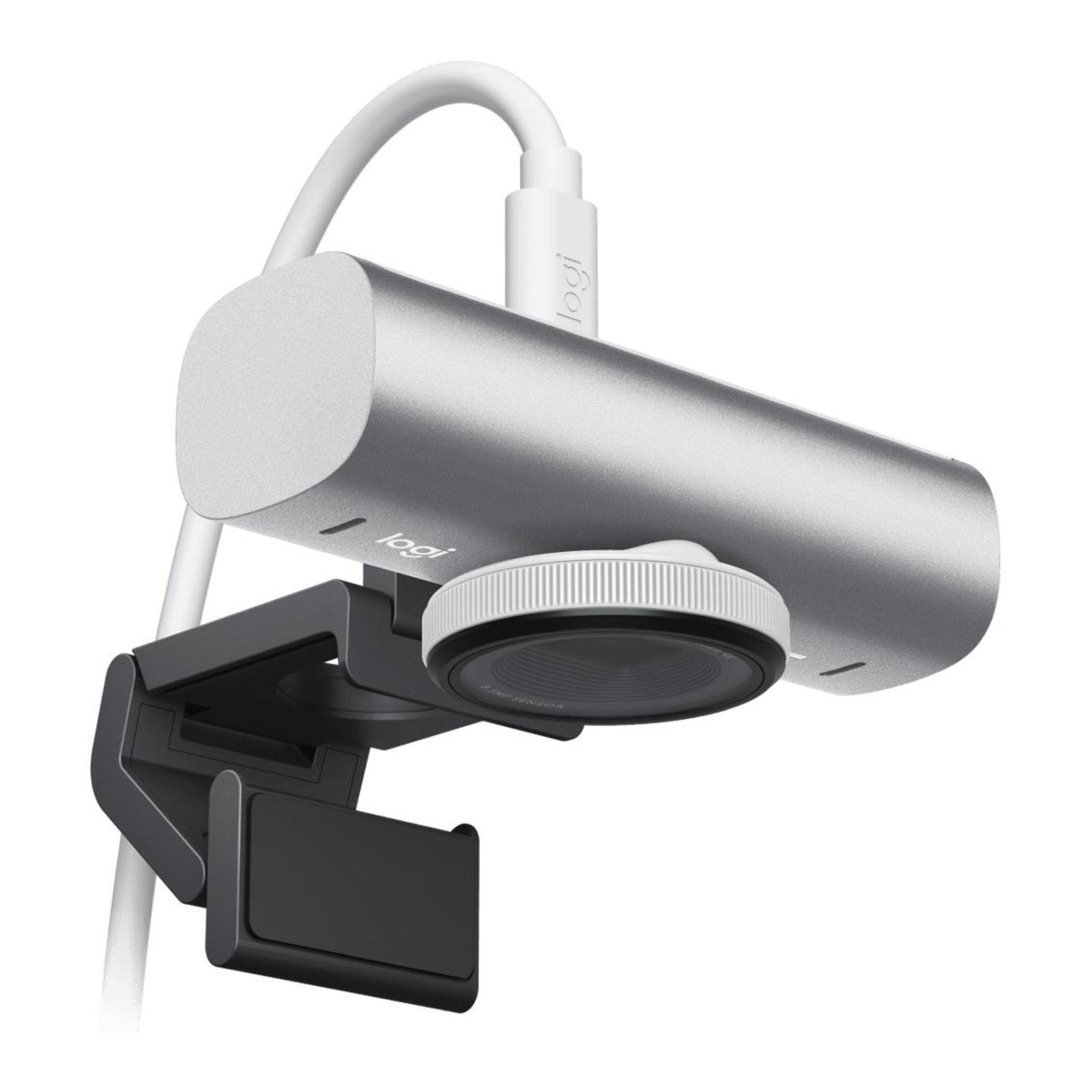 Kamera internetowa Logitech MX BRIO 4K Jasnoszara - obrazek 3