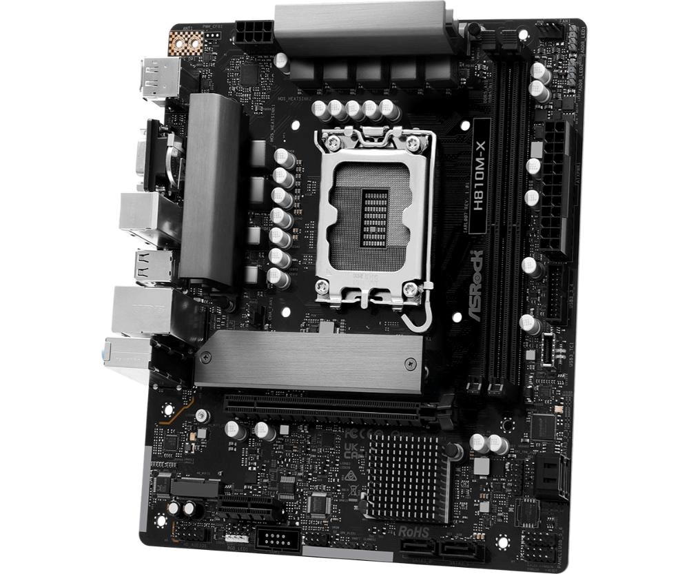 Płyta Socket LGA1851 ASRock H810M-X - obrazek 5