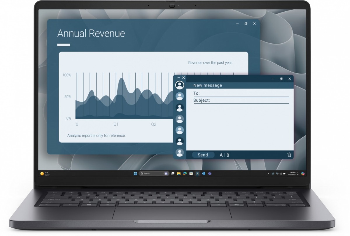 Laptop Dell Pro 14 PC14255 14" WUXGA AMD Ryzen 5 220 8GB 512GB SSD MS Windows 11 Professional