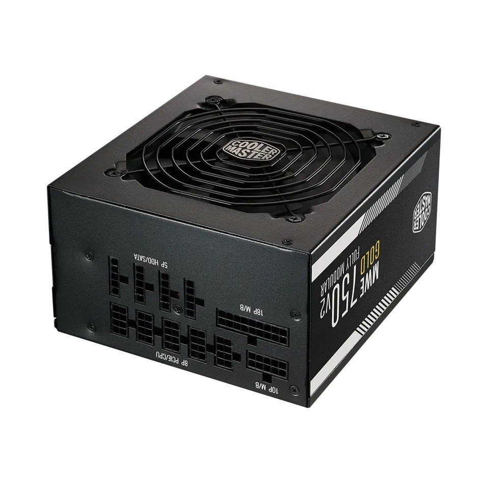Zasilacz ATX   750W  Cooler Master MWE 750 V2 Full Modular  80 Plus Gold