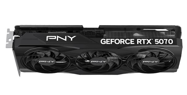 GeForce RTX 5070 12GB PNY Triple Fan Overclocked - obrazek 2