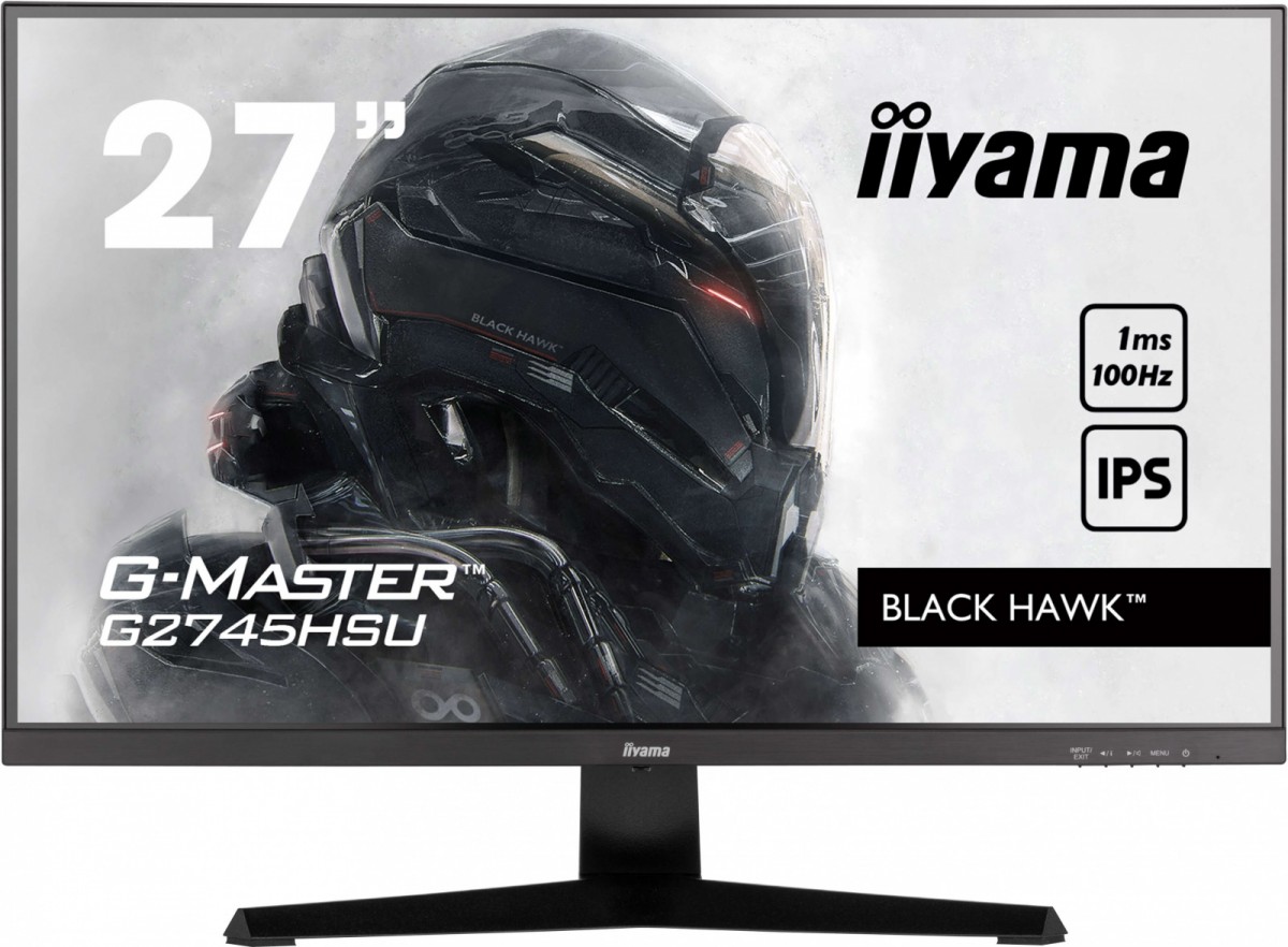 Monitor 27" iiyama G-MASTER gaming series G2745HSU-B2 Black Hawk