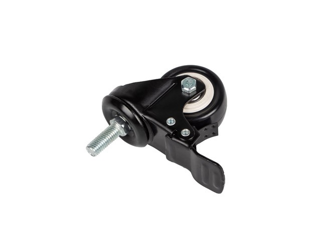 Kółka x4 z gwintem i hamulcem do szaf wiszących 19-calowych Lanberg - obrazek 3