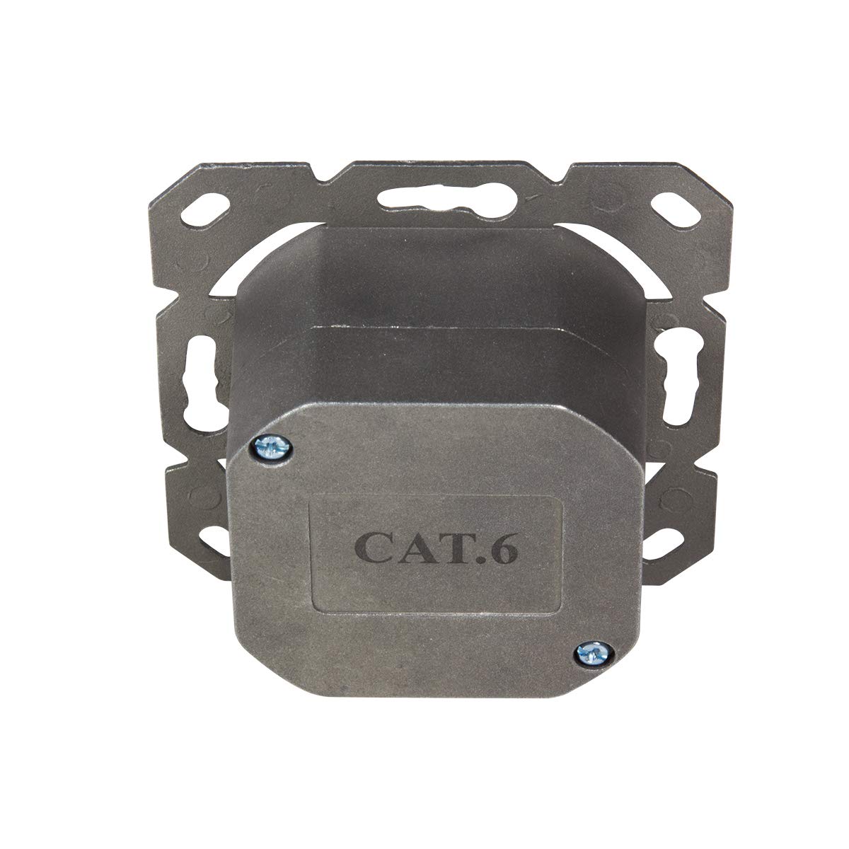 Gniazdo Natynkowe/podtynkowe kat.6 2xRJ45 LogiLink Białe - obrazek 4