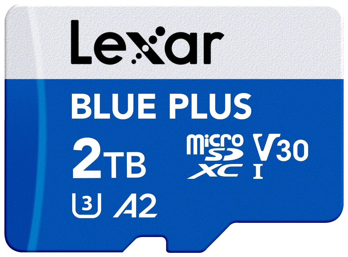- karta pamieci MicroSD 2TB SDXC Lexar Blue Plus 170MB + Adapter SD! - obrazek 5