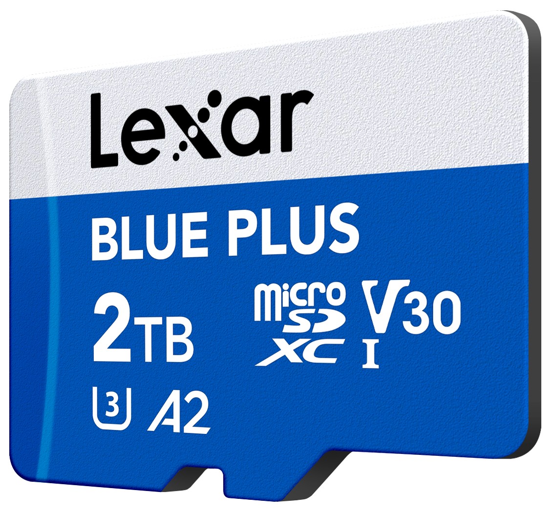- karta pamieci MicroSD 2TB SDXC Lexar Blue Plus 170MB + Adapter SD! - obrazek 3