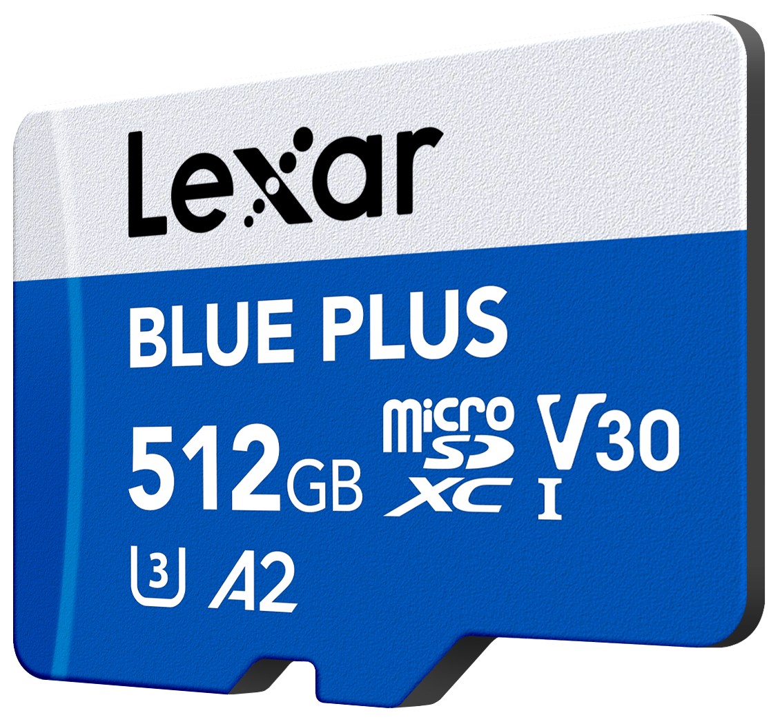 - karta pamieci MicroSD 512GB SDXC Lexar Blue Plus 170MB + Adapter SD! - obrazek 3