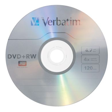 DVD+RW VERBATIM 4,7GB x4 Jewel Case*5 - obrazek 3