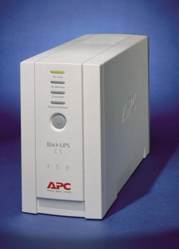 Zasilacz awaryjny UPS - APC Back-UPS CS 350VA EI - obrazek 4