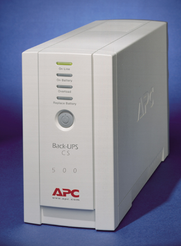 Zasilacz awaryjny UPS - APC Back-UPS CS 500VA EI - obrazek 3
