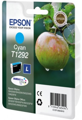 Tusz Epson T1292 Cyan 445 str. - obrazek 2