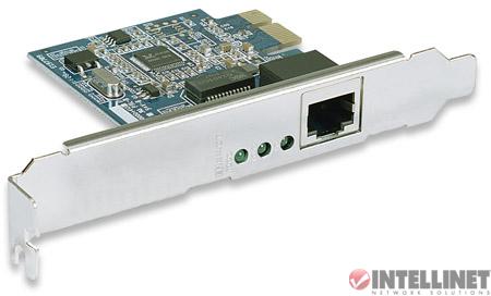 Karta sieciowa PCI-E Intellinet Gigabit 10/100/1000 Mb/s RJ45 - obrazek 5