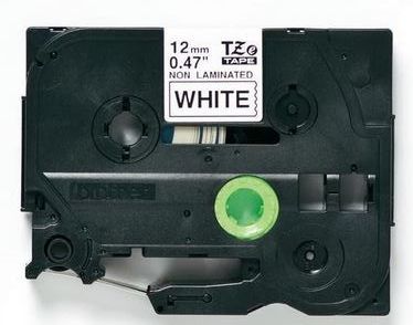 Taśma do drukarki etykiet Brother TZEN231 12mm Czarny na Białym - obrazek 4