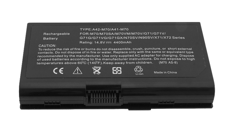 Bateria do laptopa Asus G72; M70; N70 14.8 V 4400 mAh - obrazek 4