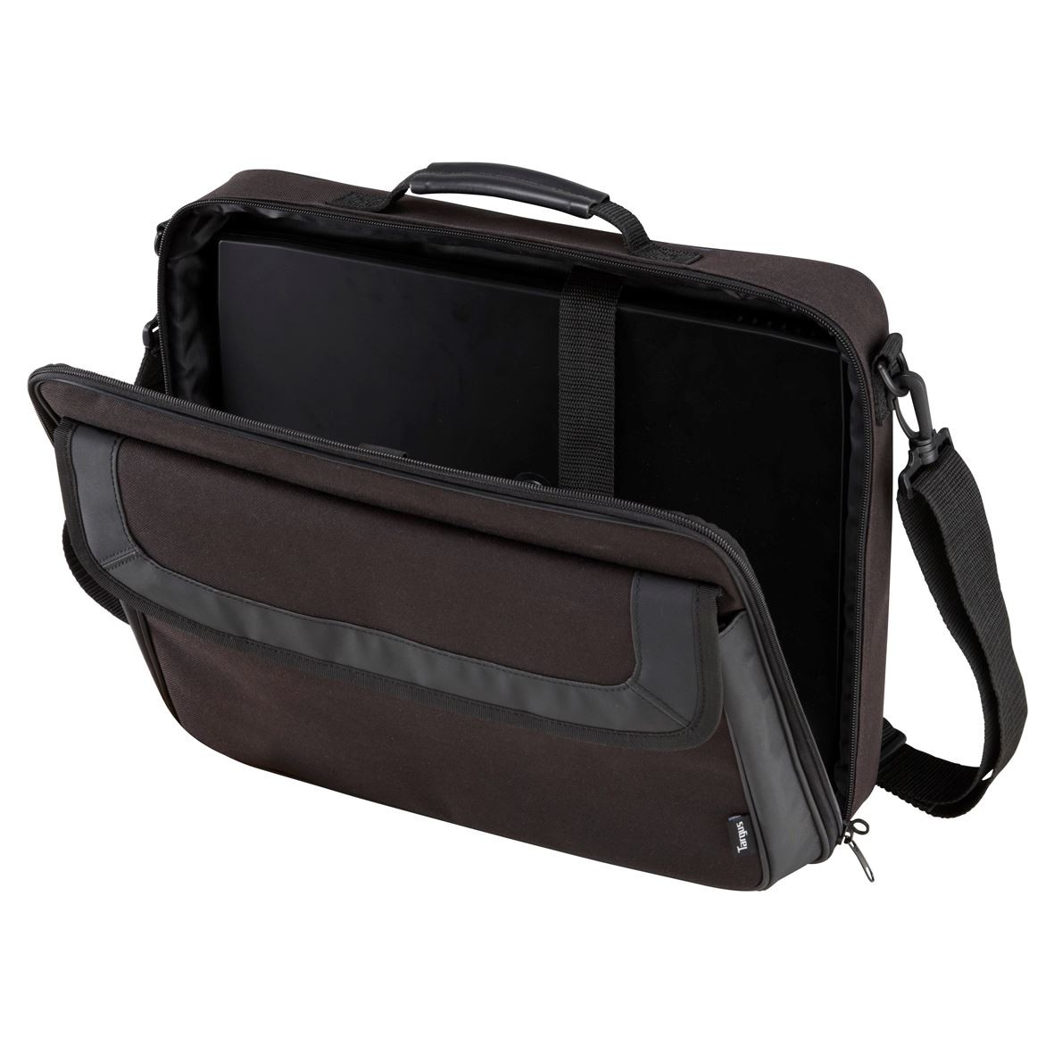 Torba na laptopa Targus Clamshell 15,6" Black - obrazek 4