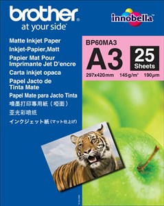 Papier Brother A3 145 g Matowy 25 szt.