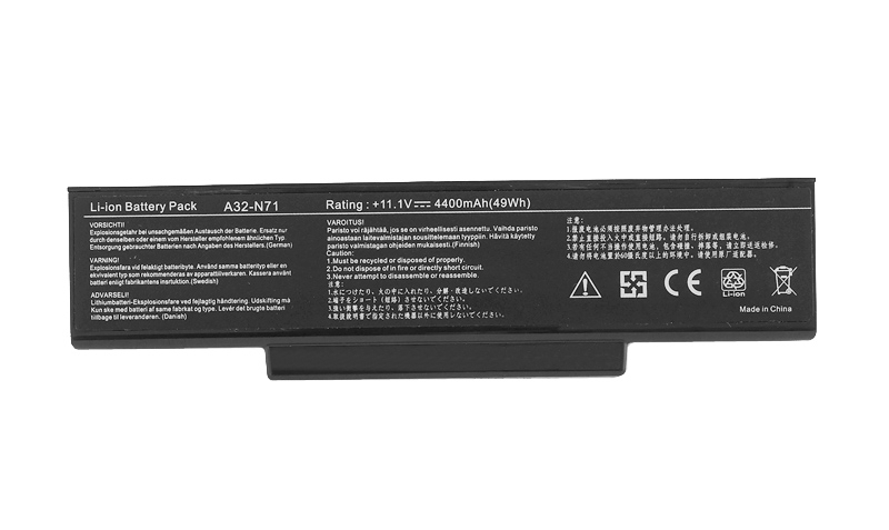 Bateria do laptopa Asus K72; K73; N73; X77 10.8 V 4400 mAh - obrazek 4