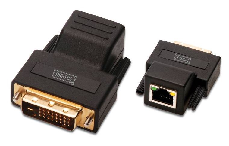 Extender DVI po skrętce kat.5e do 70m  DS-54101  Digitus