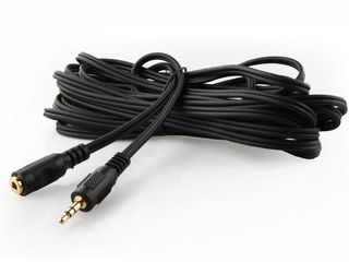 Kabel Audio Mini Jack Stereo męski na Mini Jack żeński 5.0 m Przedłużacz Gembird - obrazek 2