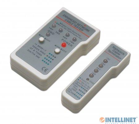 Tester okablowania  RJ45, RJ11  Intellinet