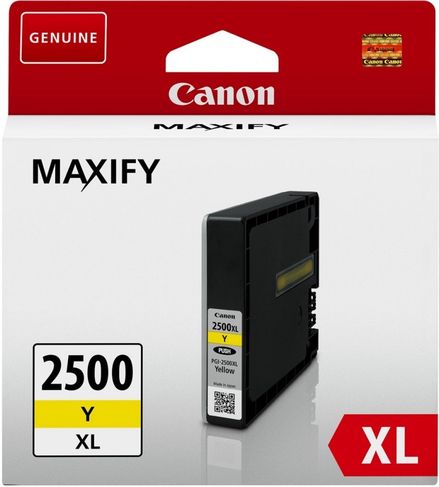 Tusz Canon  PGI-2500XL  Yellow  1520 str.