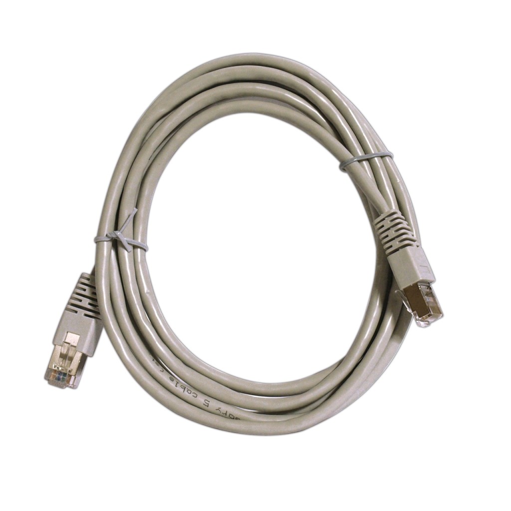 Kabel RJ45/RJ45 2 m Patchcord Kategoria 5e Szary