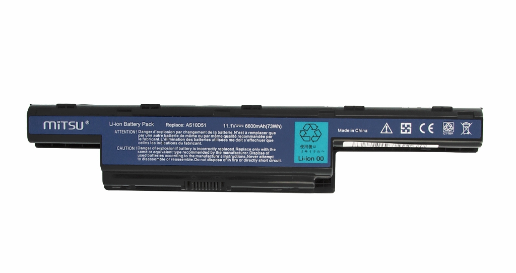 Bateria do laptopa Acer Aspire 4551; 4741; 5742G 10.8 V 6600 mAh - obrazek 2