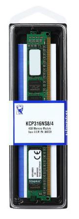 Moduł PC-1600 DDR3 4GB Kingston KCP316NS8/4 - obrazek 3