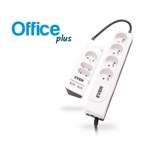 Listwa zasilająca Ever Office Plus SurgeArrest