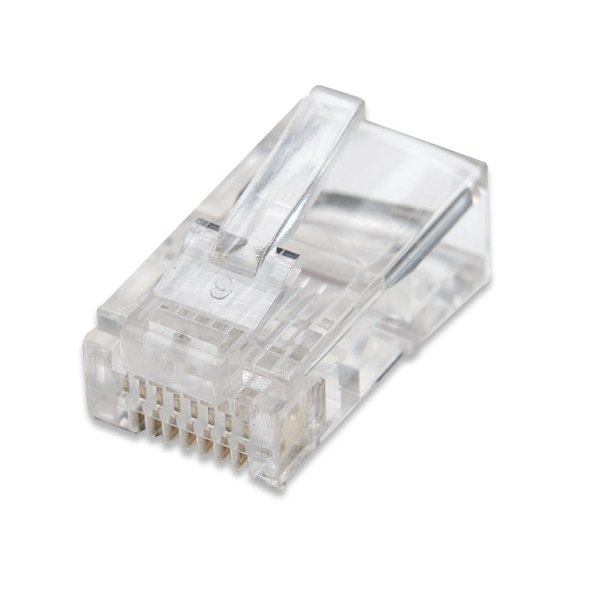 Wtyk RJ45 zaciskany kat.5e UTP 100 szt. Słoik Intellinet - obrazek 2