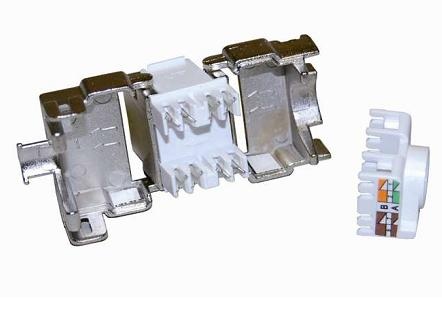 Moduł Keystone RJ45 Cat 5e STP beznarzędziowy - obrazek 3