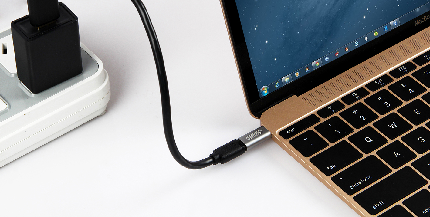 Adapter USB Type-C męski na microUSB żeński Unitek - obrazek 3