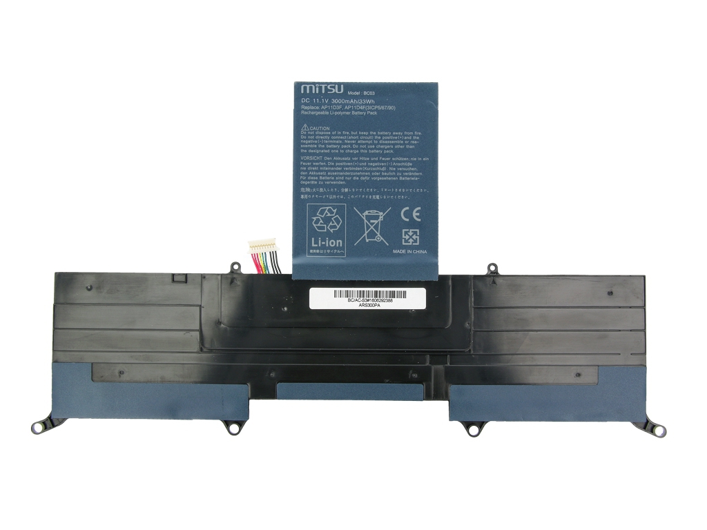 Bateria do laptopa Acer Aspire S3 11.1 V 3000mAh - obrazek 4