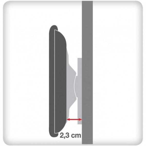 Uchwyt do mocowania LCD 23" - 55" - 50 Kg Ścienny Slim Techly - obrazek 4