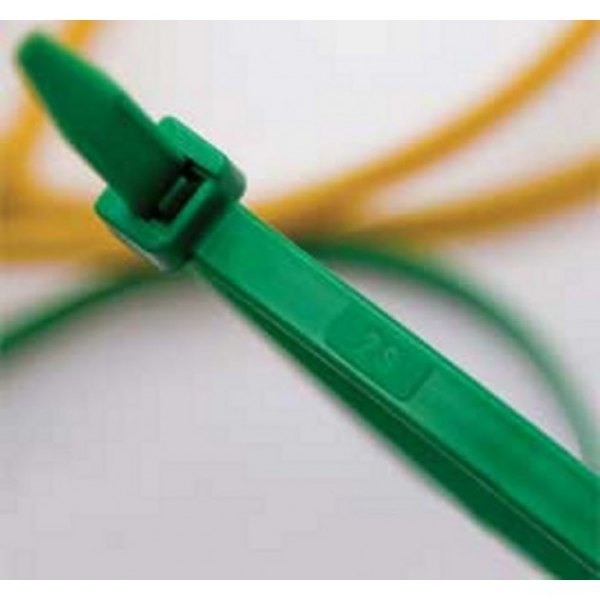 Opaski zaciskowe nylonowe 200 szt. wielokolorowe - obrazek 5