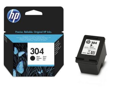 Tusz HP 304 N9K06AE Black 120 str.
