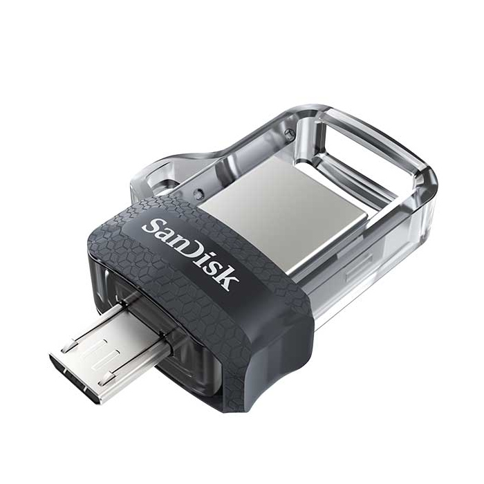 Flashdrive 256GB mUSB 3.0 SanDisk Ultra Dual Drive