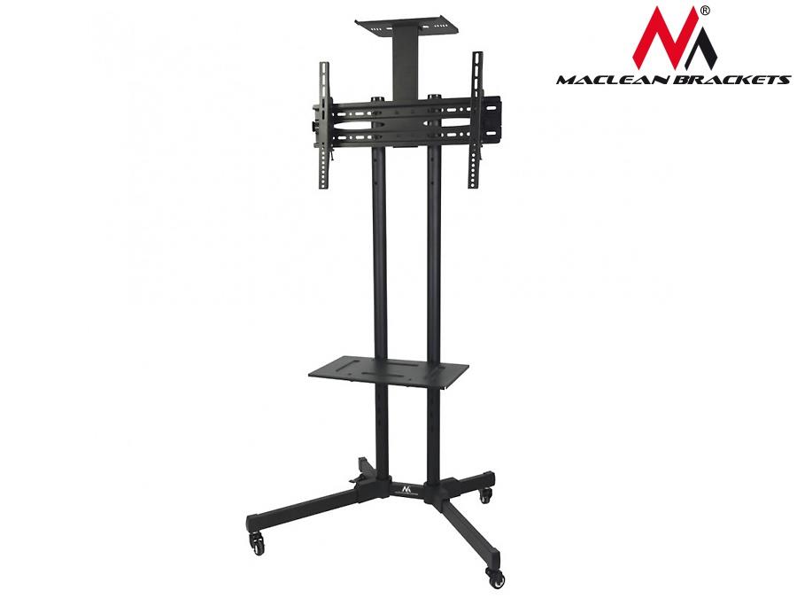 Profesjonalny stand wózek do telewizora na kółkach stolik do 55kg  Maclean MC-661