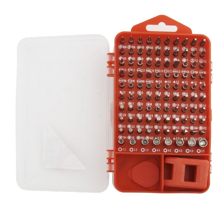 Zestaw precyzyjnych bitów z akcesoriami 108 elementów Gembird