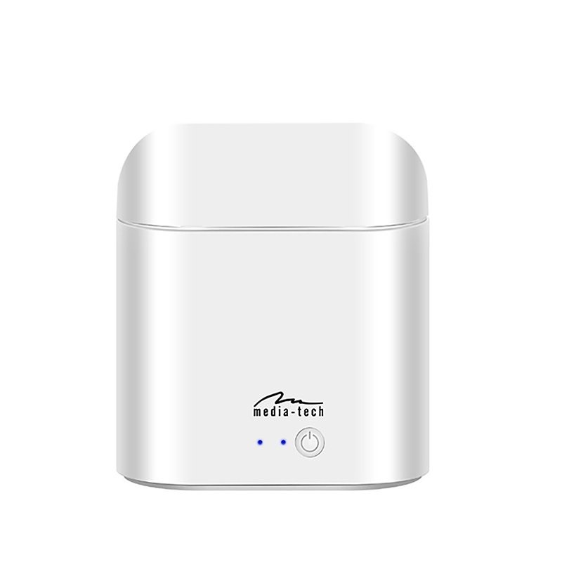 Słuchawki bezprzewodowe Media-Tech R-PHONES TWS - Białe - obrazek 2