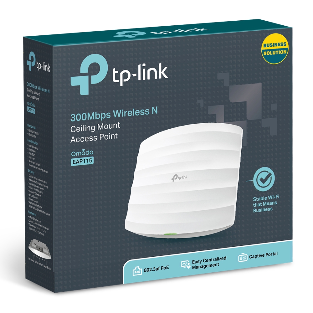 Access Point N300 TP-Link EAP115 PoE - obrazek 5