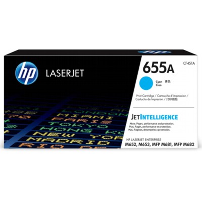 Toner HP 655A CF451A Cyan 10500 str.