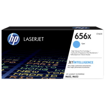 Toner HP 656X CF461X Cyan 22000 str.