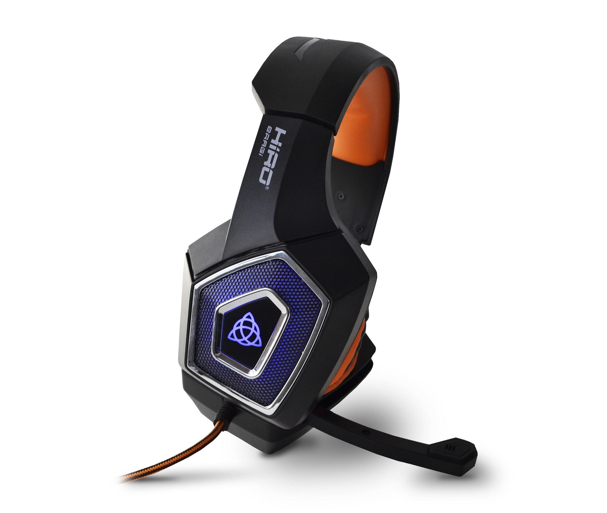 Słuchawki HIRO BRAGI 2.1, podświetlenie RGB - obrazek 4