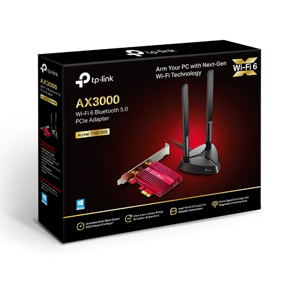 Bezprzewodowa karta sieciowa PCI Express Wi-Fi 6 AX3000 TP-Link Archer TX3000E Bluetooth 5.0 - obrazek 3
