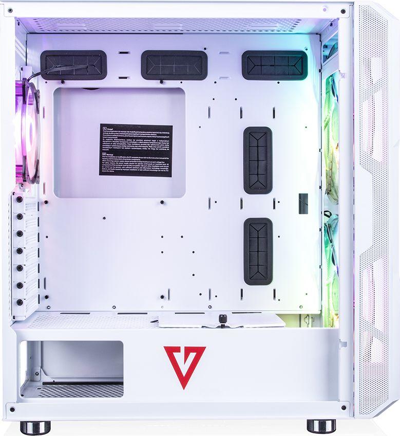 Obudowa Modecom Volcano Amirani ARGB Biała - obrazek 4